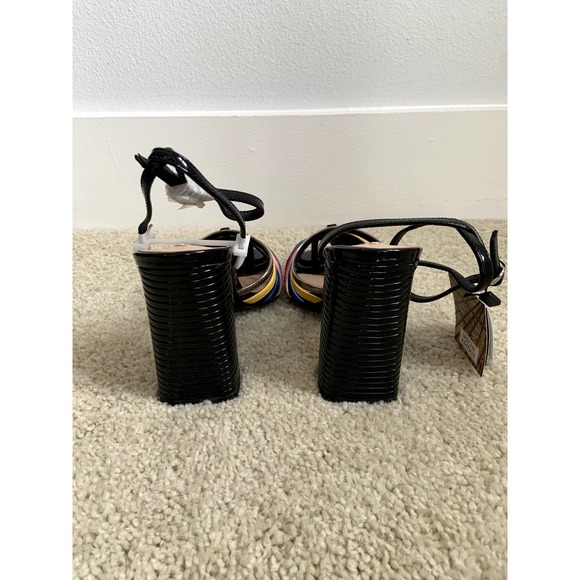 Strappy Multi-Color Sandals - Picture 5 of 8